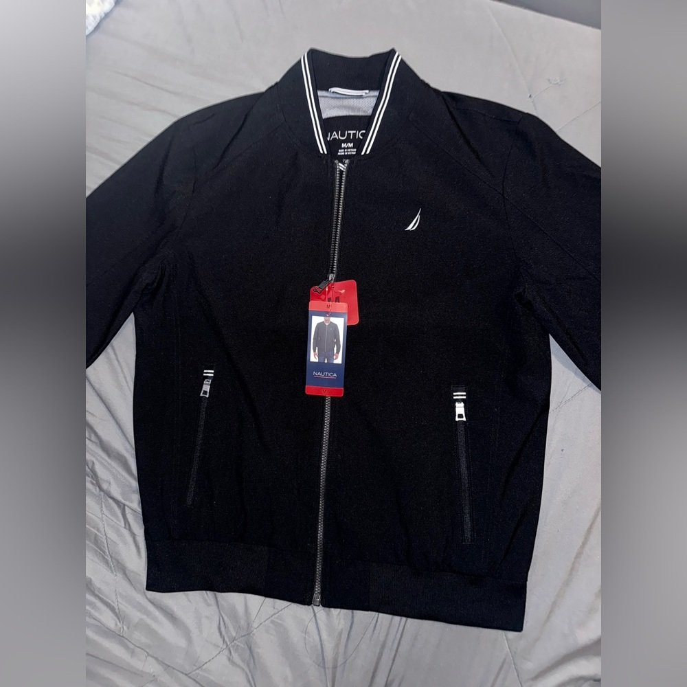 NEW Nautica Jacket * Men’s MEDIUM * Black